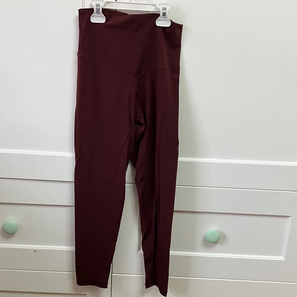 Aerie Burgundy Leggings